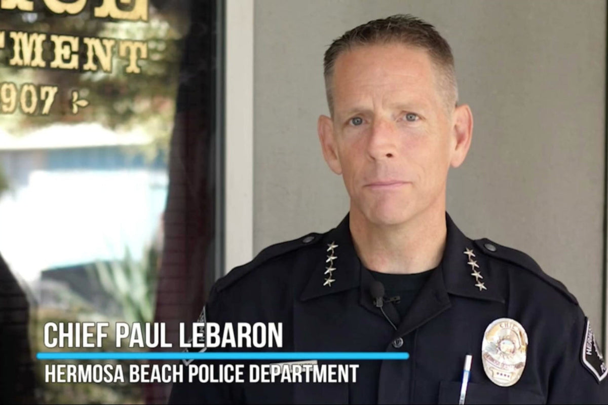 Hermosa Beach Police Chief Paul Lebaron
